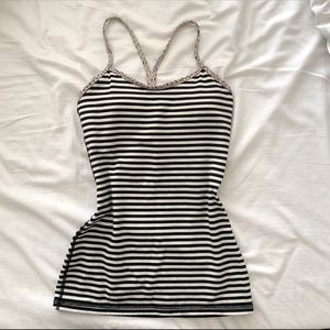 Lululemon tank with cheetah detail